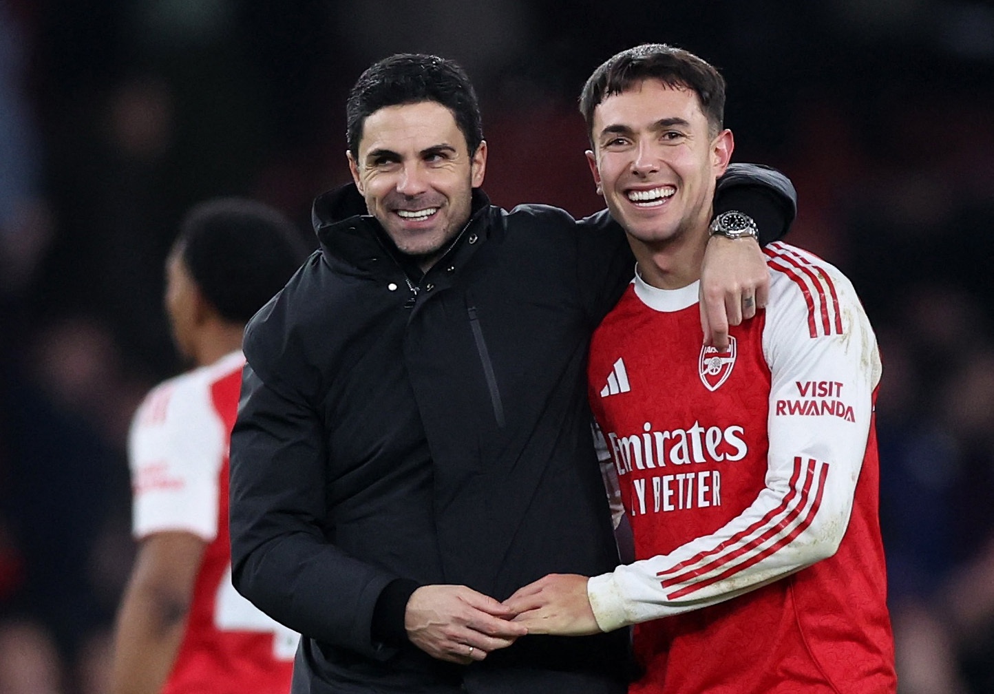 开云app下载-电讯报：苏维门迪将阿森纳中场提升到新水平，赖斯、厄德高都获益